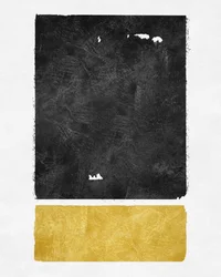 Abstrait noir et or