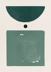 Formes vertes minimalistes