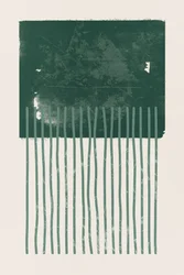 Lignes vertes minimalistes