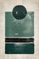 Abstraction verte moderne