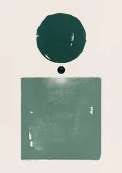 Géométrie verte sereine