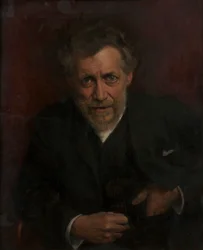 Portrait du professeur Edmund von Hellmer