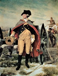 George Washington à Dorchester Heights, Massachusetts
