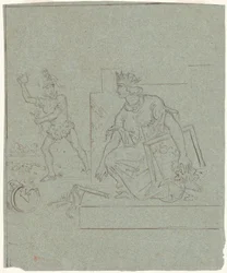 Caricature politique de la guerre civile américaine