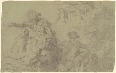 Étude pour "Westward the Course of Empire Takes Its Way"