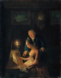 La Leçon de musique, 1769