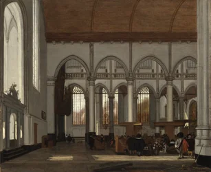 Intérieur de la Oude Kerk, Amsterdam