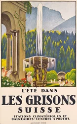 Été dans les Grisons, Suisse