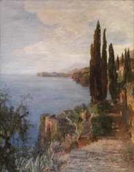 Sur la côte dalmate près de Raguse