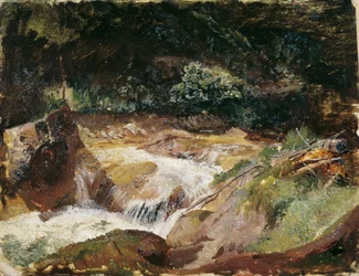 Ruisseau de montagne à Ramsau