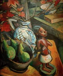 Nature morte avec figure d