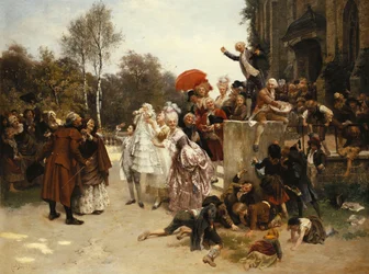 Le baptême, 1863