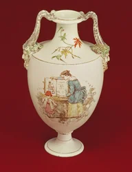 Vase Wedgwood, fin du XIXe siècle