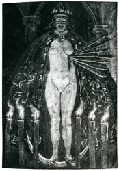 Illustration pour Poèmes de Charles Baudelaire (1821-67)