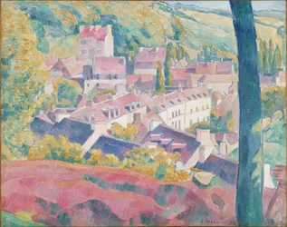Pont-Aven vu depuis le Bois d