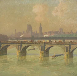 Pont de Waterloo et pont de Hungerford