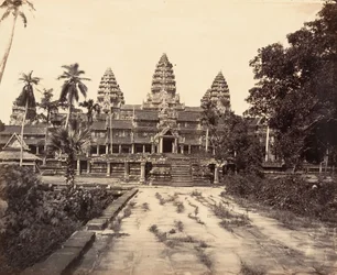 Façade Ouest de la Grande Pagode, 1866