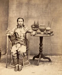 Phra-Kéo-Pha, Frère du Roi, 1866
