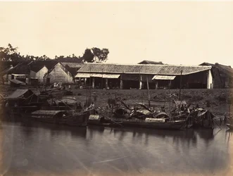 Vue de la Ville Chinoise Cholen Feuille No. 2, Saïgon, Cochinchine