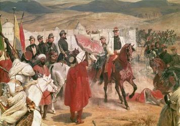 Maréchal Thomas Bugeaud (1784-1849) et Colonel Joseph Vantini (Yousouf) (1808-66) Pendant la Conquête de l