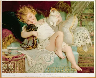Compagnons de jeu, tiré du Pears Annual, 1903