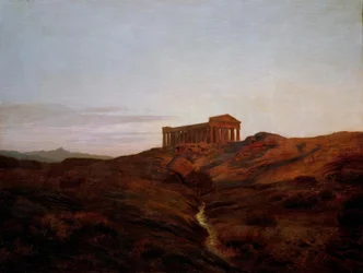 Terre antique, le temple de Ségeste en Sicile