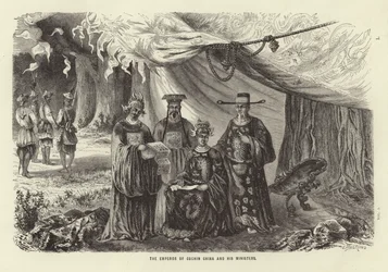 Empereur de Cochinchine et ses ministres