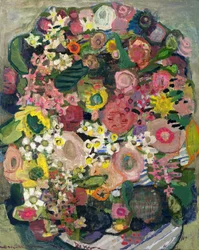 much too much, 2024 (huile sur toile)