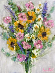 Bouquet floral éclatant