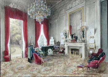 Intérieur du salon à l
