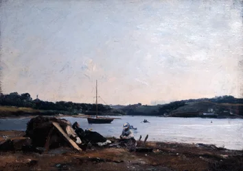Embouchure de la rivière, 1868