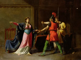 Frédégonde armant les assassins de Sigebert