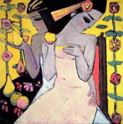 Une pomme dorée