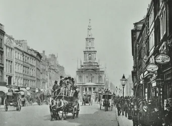 4-10 Strand, Westminster : façades avant, 1895