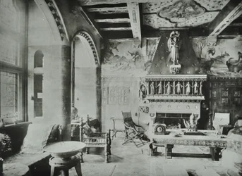 9 Melbury Road : salon, 1890