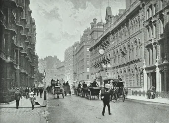 Army and Navy Stores, Victoria Street, Westminster : vue vers l