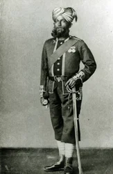 Fantassin du Bengale, vers 1900
