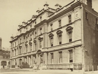 Tribunal de police de Bow Street, Westminster (photo n/b)
