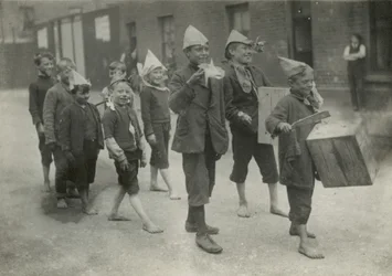 Pauvreté des enfants, Londres