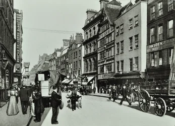 Crosby Hall, Bishopsgate: côté est, Londres, 1890