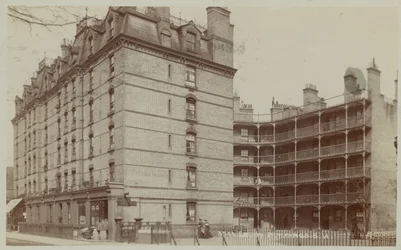 Ebury Buildings sur Pimlico Road