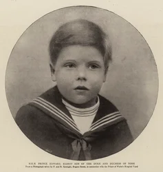 S.A.R. le prince Edward, fils aîné du duc et de la duchesse d