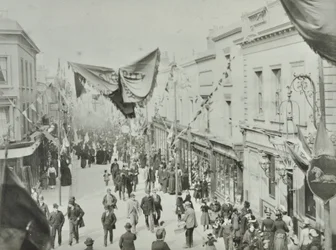 Hare Street : inauguration du ferry de Woolwich, 1889