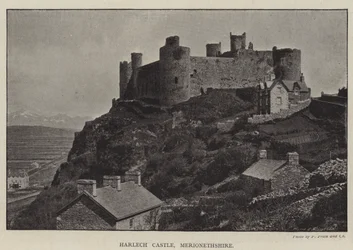 Château de Harlech, Merionethshire