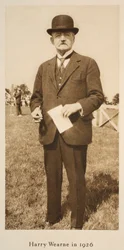 Harry Wearne en 1926