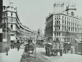 Holborn Circus, City de Londres, 1890