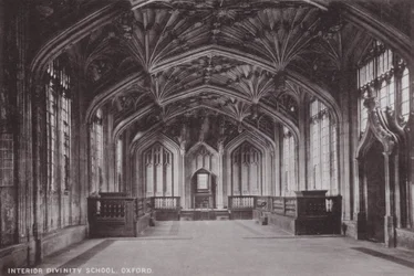 Intérieur de la Divinity School, Oxford