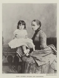 Lady Audrey Buller et sa fille