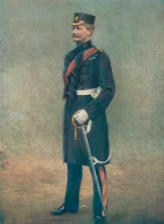 Lieutenant-général R. Pole-Carew. Commandant la onzième division, force de campagne sud-africaine