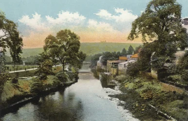 Pont de Matlock, sur la rivière Derwent